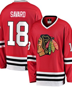 Denis Savard Chicago Blackhawks Fanatics Branded Premier Breakaway Retired Player Jersey - Red Nhl