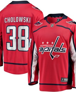Dennis Cholowski Washington Capitals Fanatics Branded Home Breakaway Player Jersey - Red Nhl