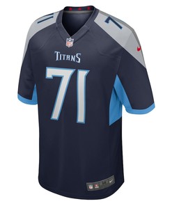 Dennis Daley Tennessee Titans Game Player Jersey - Navy