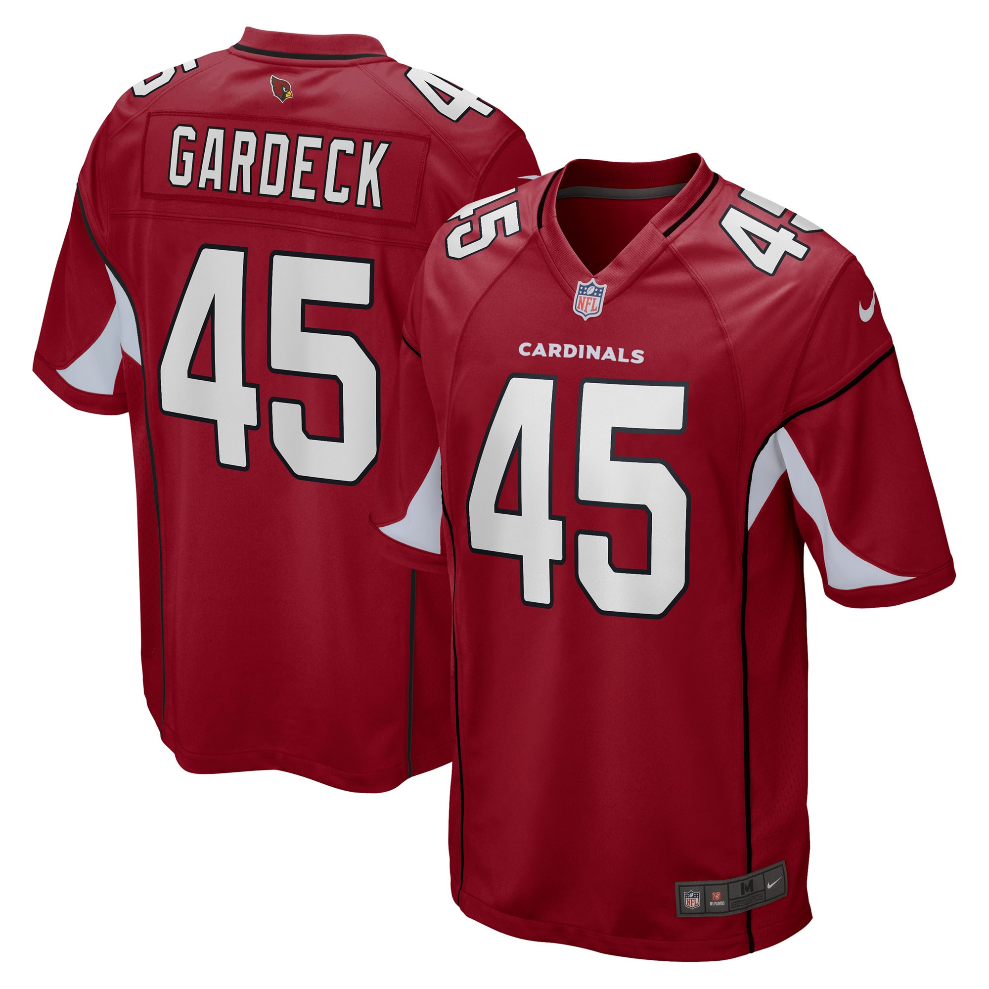 Dennis Gardeck Arizona Cardinals Game Jersey - Cardinal Nfl