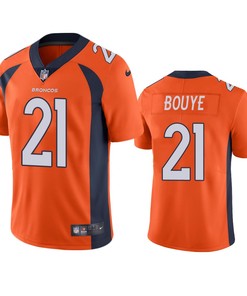 Denver Broncos A.j. Bouye Orange Vapor Untouchable Limited Jersey