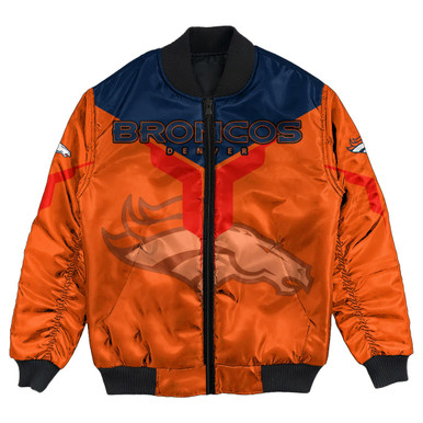 Denver Broncos Bomber Jacket Drinking style - NFL