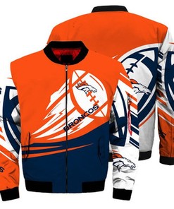 Denver Broncos Bomber Jacket graphic ultra-balls