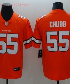 Denver Broncos Bradley Chubb #55 2020 Nfl Orange Jersey Jersey