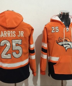 Denver Broncos Chris Harris Jr #25 Nfl 2020 Orange Jersey