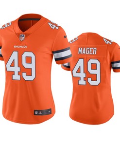 Denver Broncos Color Rush Limited Craig Mager Nike T-shirt