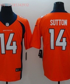 Denver Broncos Courtland Sutton #14 2020 Nfl Orange Jersey Jersey