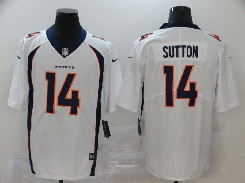 Denver Broncos Courtland Sutton #14 2020 Nfl White Jersey Jersey