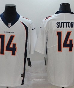 Denver Broncos Courtland Sutton #14 Nfl 2020 White Jersey