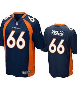 Denver Broncos Dalton Risner 2019 Nfl Draft Navy Game Jersey