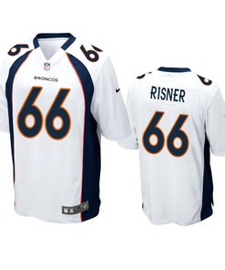 Denver Broncos Dalton Risner 2019 Nfl Draft White Game Jersey