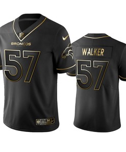 Denver Broncos Demarcus Walker Black Golden Edition 2019 Vapor Untouchable Limited Jersey - Mens