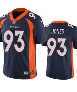 Denver Broncos Dremont Jones 2019 Nfl Draft Navy Vapor Limited Jersey