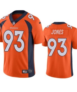 Denver Broncos Dremont Jones 2019 Nfl Draft Orange Vapor Limited Jersey