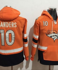 Denver Broncos Emmanuel Sanders #10 Nfl 2020 Orange Jersey