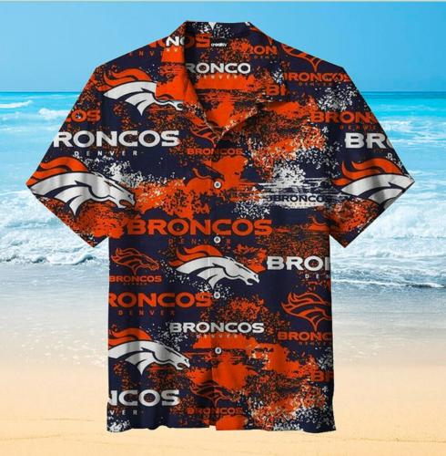 Denver Broncos Hawaiian Shirt, Unisex 3D Aloha Summer Shirt