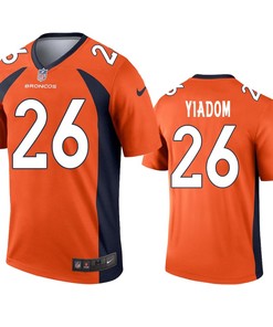 Denver Broncos Isaac Yiadom Orange Legend Jersey
