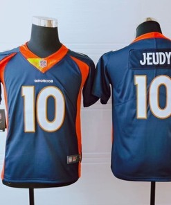 Denver Broncos Jerry Jeudy #10 Nfl 2020 Navy Jersey