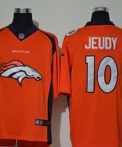 Denver Broncos Jerry Jeudy #10 Nfl 2020 Orange Jersey