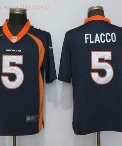 Denver Broncos Joe Flacco #5 2020 Nfl Black Jersey Jersey