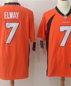 Denver Broncos John Elway #7 2020 Nfl Orange Jersey Jersey