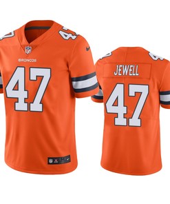 Denver Broncos Josey Jewell Orange Nike Color Rush Limited Jersey