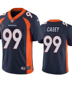 Denver Broncos Jurrell Casey Navy Vapor Untouchable Limited Jersey