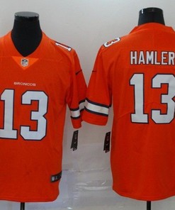Denver Broncos K. J. Hamler #13 2020 Nfl Orange Jersey Jersey