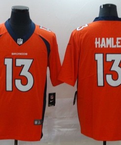 Denver Broncos K. J. Hamler #13 2020 Nfl Orange Jersey Jersey