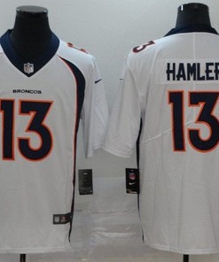 Denver Broncos Kj Hamler #13 Nfl 2020 White Jersey