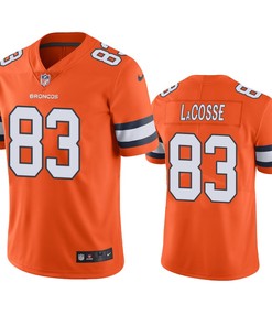 Denver Broncos Matt Lacosse Orange Nike Color Rush Limited Jersey