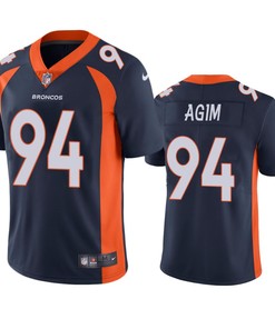 Denver Broncos Mctelvin Agim Navy Vapor Untouchable Limited Jersey