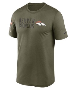 Denver Broncos Men 2022 Salute to Service Legend Team T-Shirt - Olive