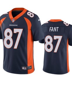 Denver Broncos Noah Fant 2019 Nfl Draft Navy Vapor Limited Jersey