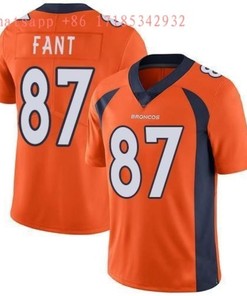 Denver Broncos Noah Fant #87 2020 Nfl Orange Jersey Jersey
