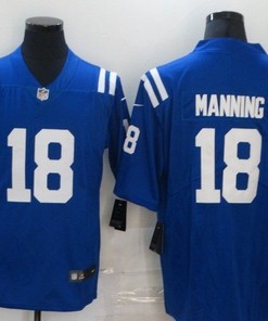 Denver Broncos Peyton Manning #18 Nfl 2020 Navy Blue Jersey