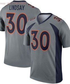 Denver Broncos Phillip Lindsay #30 2020 Nfl Grey Jersey Jersey