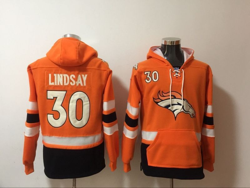 Denver Broncos Phillip Lindsay #30 Nfl 2020 Orange Jersey