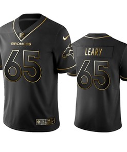 Denver Broncos Ronald Leary Black Golden Edition 2019 Vapor Untouchable Limited Jersey - Mens