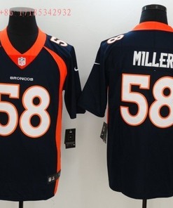 Denver Broncos Von Miller #58 2020 Nfl Black Jersey Jersey