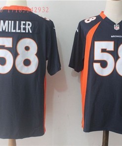 Denver Broncos Von Miller #58 2020 Nfl Black Jersey Jersey