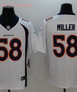 Denver Broncos Von Miller #58 2020 Nfl White Jersey Jersey