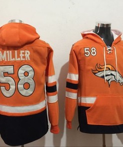 Denver Broncos Von Miller #58 Nfl 2020 Orange Jersey