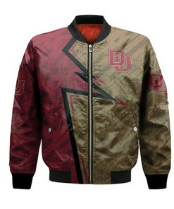 Denver Pioneers Bomber Abstract Pattern Sport- NCAA