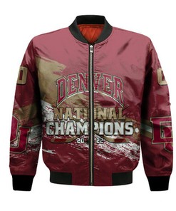 Denver Pioneers Bomber Jacket National Champions 2022 - NCAA