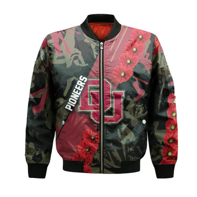 Denver Pioneers Bomber Sport Style Keep Go on- NCAA