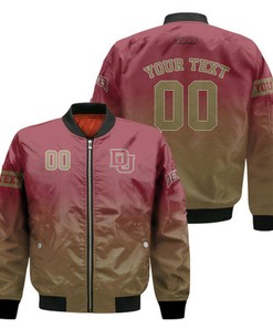 Denver Pioneers Fadded Bomber Jacket - NCAA