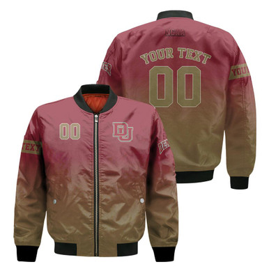 Denver Pioneers Fadded Bomber Jacket - NCAA
