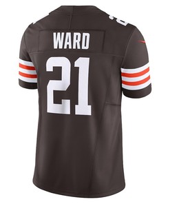 Denzel Ward 21 Cleveland Browns Vapor F.U.S.E. Limited Jersey - Brown