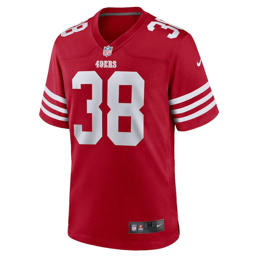 Deommodore Lenoir San Francisco 49ers Game Player Jersey - Scarlet